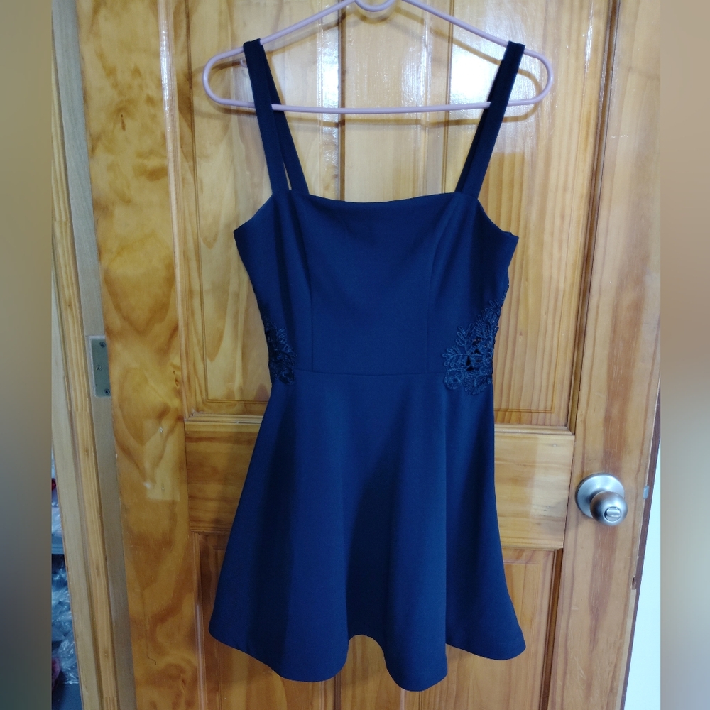 City studio blue dress
